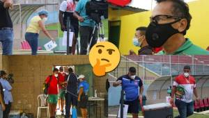 Las fotos más curiosas que han dejado los tres partidos de este sábado en la Liga Nacional de Honduras.