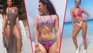 La guapa exMiss Honduras Universo 2014, Gabriela Ordóñez, lució espectacular durante las vacaciones de Semana Santa en Roatán, Islas de la Bahía.