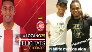 Lozano pasa su cumpleaños 25 felizmente junto a su familia.