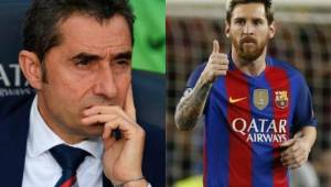 Valverde ya tendría listo su primer fichaje para el Barcelona conformado por Messi.