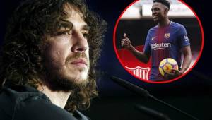 Puyol pidió paciencia para que Mina pueda crecer en el fútbol de Europa.