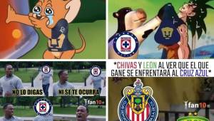 Cruz Azul goleó 4-0 a Pumas en la ida de las semifinales en el fútbol de México y los memes se hacen presente.