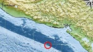 Esta es la zona de localización del epicentro del sismo.