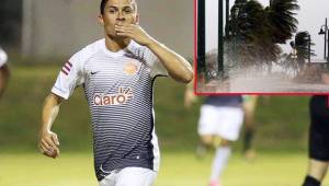 El jugador hondureño Jairo Puerto quien vive en Puerto Rico, narra la furia con la que el huracán María está azotando la isla.