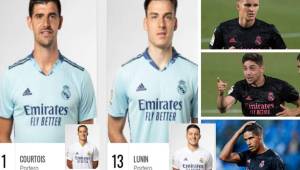 Real Madrid tiene sus dorsales oficiales para la temporada 2020/21, crack cambió de número y el que quedó sin dueño tras la última salida fue el '16' que pertenecía a Borja Mayoral.