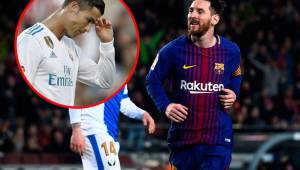 Messi se encuentra por encima de Cristiano en la tabla de goleo en España.
