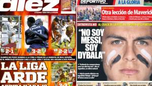 En las portadas de hoy: La jornada dominical de la liga nacional nos regaló partidazos y la actividad sigue en semana santa y tendremos Champions League a mitad de semana.