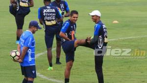 La selección de Honduras ya entrena en San Pedro Sula.