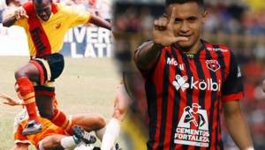 Roger Rojas está a cinco goles de igualar a Nicolás Suazo como el hondureño que más goles marcó en el fútbol de Costa Rica. Fotos cortesía