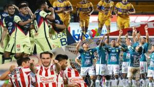 América, Tigres, Chivas y León son los favoritos para superar los cuartos de final de liguilla en el Guardianes 2020 de la Liga MX.