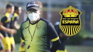 El entrenador del Real España, Emilson Soto, quiere que el equipo recupere el ADN aguerrido que le dio mucho éxito en los 80 y 90.