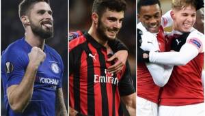 Chelsea, Milan y Arsenal cumplieron con goleadas en la Europa League.
