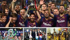 Diario AS de España ha revelado los equipos con más títulos en el mundo, Barcelona supera a Real Madrid en torneos nacionales y este es el sorpresivo primer lugar con 120 trofeos.