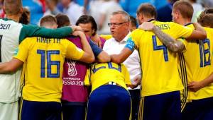 Janne Andersson es el técnico de la selección de Suecia, al que llevó a cuartos del Mundial.