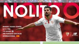 El delantero español Nolito dejó al Manchester City para volver al fútbol de España.