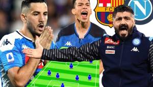 Napoli y Barcelona juegan este martes por la Champions League. La alineación de los napolitanos: