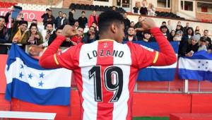 El delantero hondureño Choco Lozano ha sido uno de los grandes negocios que ha realizado el Olimpia por el que espera una transferencia de cinco millones.
