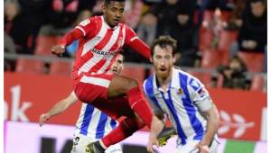 'Choco' Lozano tuvo un discreto partido ante Real Sociedad.