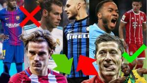 Atentos a lo últimos movimientos que se han dado en el mercado europeo. Lewandowski, Usain Bolt, James, Bale, Dembelé, Pep Guardiola, protagonistas del día.