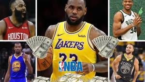 Cada año la revista Forbes publica el listado de los 10 basquetbolistas que más dinero ganan anualmente, entre contratos con equipo, publicidad y otras cosas. Lo que genera Lebron James está al alcance de mu pocos.