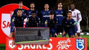 El Belenenses jugó con 9 futbolista ante el Benfica por la Liga de Portugal tras sufrir un brote de covid-19.