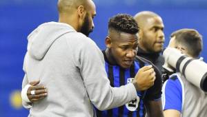 El entrenador del Impact Montreal, Thierry Henry, no para de hablar maravillas del buen suceso que está teniendo el hondureño Romell Quioto. Foto AFP