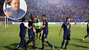 Orlando Ponce Morazán analiza la vuelta de final y ve complicada una remontada de Olimpia ante Motagua. Fotos DIEZ