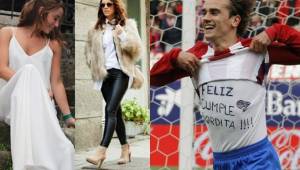 Ericka Choperena es la novia de hace algunos años del francés del Atlético de Madrid, Griezmann.