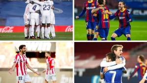 Real Madrid, Barcelona, Athletic y Real Sociedad buscarán el título de la Supercopa de España.