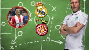 Real Madrid recibe este domingo a la 1:45PM (hora hondureña) al Girona del Hondureño Antony 'Choco' Lozano y Zidane ya tiene el 11 en mente.