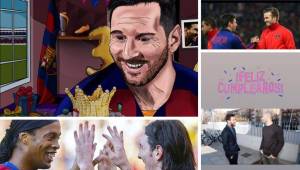 Lionel Messi cumple 32 años y el mundo del fútbol se rinde a la 'Pulga' deseándole lo mejor. Mira las felicitaciones más destacadas hacia el argentino desde el Barcelona hasta el giño de Neymar