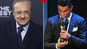 Florentino fichó a Cristiano Ronaldo en el 2009 procedente del Manchester United.