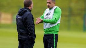 Izaguirre espera ganarse un puesto de titular en el Celtic de Brendan Rodgers.