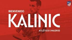 Nikola Kalinić fue anunciado como nuevo jugador del Atlético de Madrid.