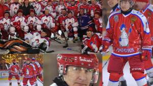 Fue la octava edición de este torneo que se celebra cada navidad y Vladimir Putin se lució, marcó la mitad de los goles de su equipo y sacaron la victoria. No lo ve nada mal jugar hockey sobre hielo al presidente ruso.