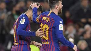 Messi marcó este miércoles su gol número 50 en Copa ante el Sevilla.