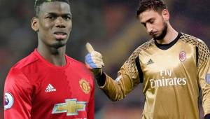 Pogba defiende a capa y espada a Donnarumma, quien es representado por su mismo agente.