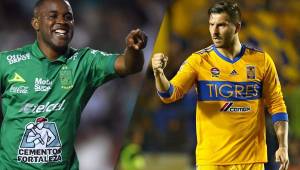 Joel Campbell y André Pierre Gignac se medirán en la final del fútbol de México.