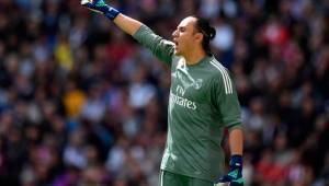 Keylor Navas fue una de las figuras en el Derbi de Madrid.