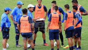 La Selección de Honduras se encuentra preparándose para los partidos contra Australia por un boleto al Mundial de Rusia. Foto Ronal Aceituno