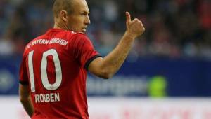 Robben disputó su última campaña como jugador del Bayern Múnich.