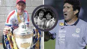 Pedro Troglio, entrenador del Olimpia, asegura que es un orgullo haber jugado al lado de Diego Maradona.
