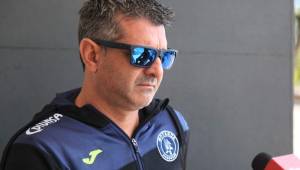 El entrenador argentino de Motagua ha analizado sus cinco años en el club y también la nueva final contra Olimpia, es la 9 de Liga para él.