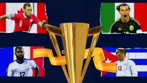 El Grupo A de la Copa Oro está compuesto por México, Cuba, Canadá y Martinica.