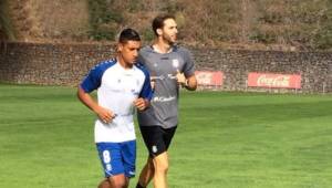 Bryan Acosta y Samuele Longo ya entrenaron normal con el Tenerife. Foto La Opinión.