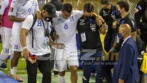 Edwin Rodríguez no sufre lesión de gravedad y podría llegar al choque entre Honduras-Estados Unidos entre 'algodones'.