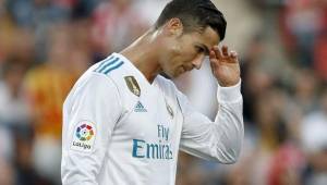 Cristiano Ronaldo volvió a irse en blanco en la Liga y su equipo perdió nuevamente en la Liga de España.