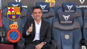 Xavi Hernández se estrenará como entrenador del Barcelona en el derbi ante el Espanyol.