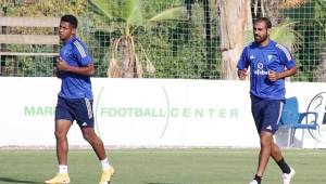 El hondureño Antony 'Choco' Lozano durante los entrenamientos del Cádiz en Marbella, España donde se preparan para el inicio de la temporada 2020-2021.