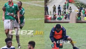 El Motagua llegó a San Pedro Sula y se llevó un triunfo al derrotar al Marathón en una cancha húmeda del estadio Yankel Rosenthal.